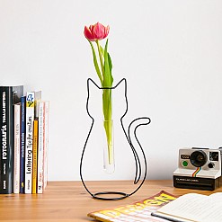 Vaso originale a forma di gatto