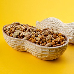 Ciotola per snack a forma di arachide