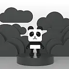 E l'orso panda