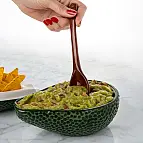 Ciotola per guacamole a forma di avocado