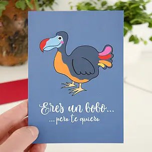 Biglietto d'auguri originale Dodo