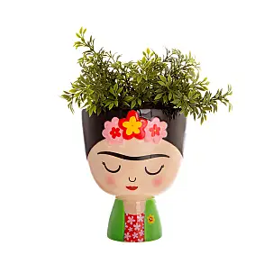 Vaso da fiori a forma di Frida Kahlo