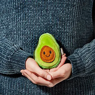 Scaldamani a forma di avocado