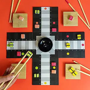 Pachisi a forma di sushi