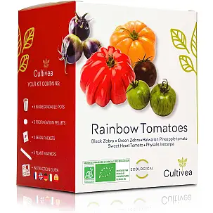 Kit per la coltivazione di pomodori colorati