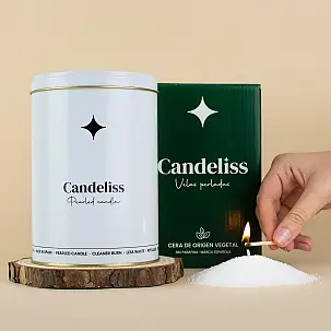 Kit per la produzione di candele perlescenti Candeliss