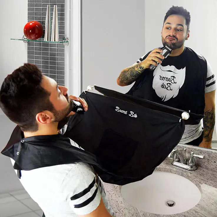 Niente più toilette pelose con Beard Bib