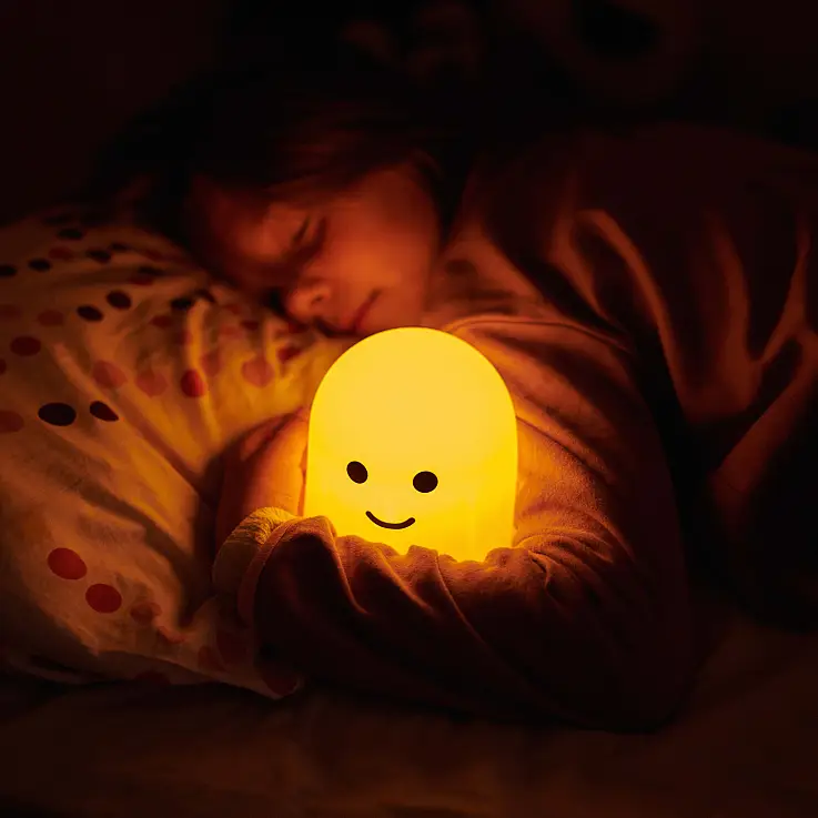 Il fantasma Boo accompagnerà i piccoli di notte.