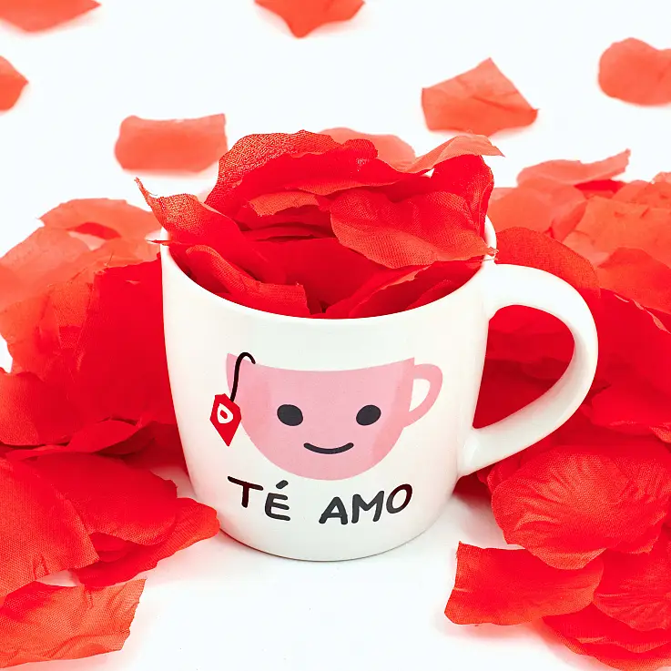 Una tazza piena d'amore