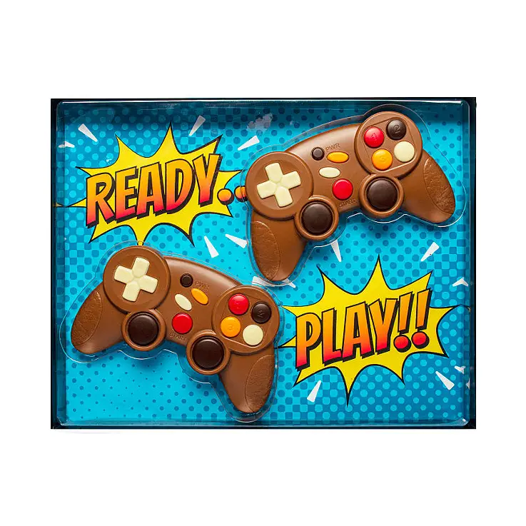 Due controller per il gioco del cioccolato