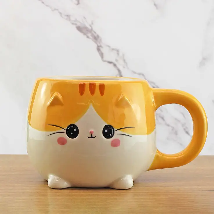 Tazza a forma di gatto